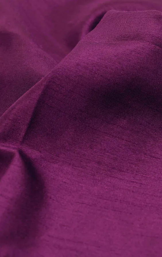 Purple Dupion Handkerchief - photo 2