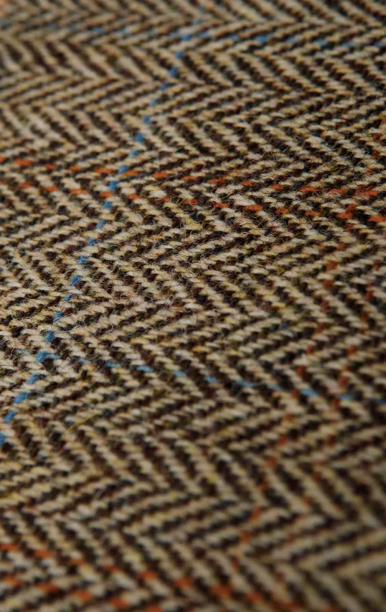 Harris Tweed Brown Windowpane Tweed Jacket - photo 7