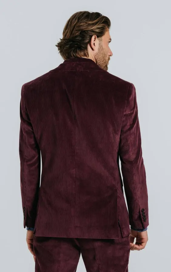 Maroon corduroy jacket mens clearance