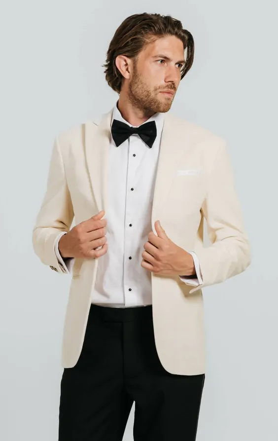 Off White Velvet Jacket Dobell