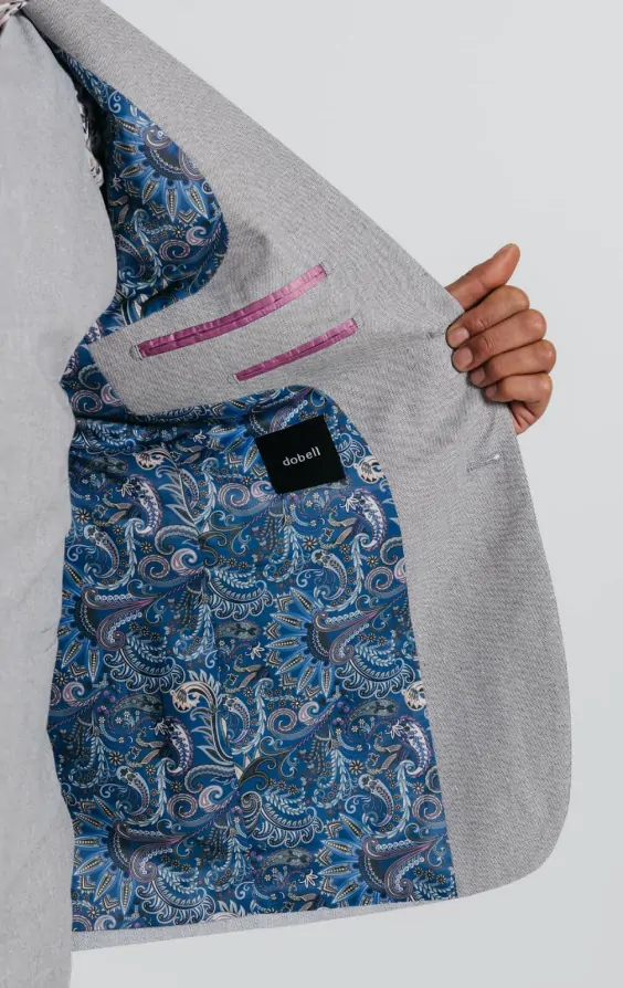 Light Grey Linen Suit thumbnail 5