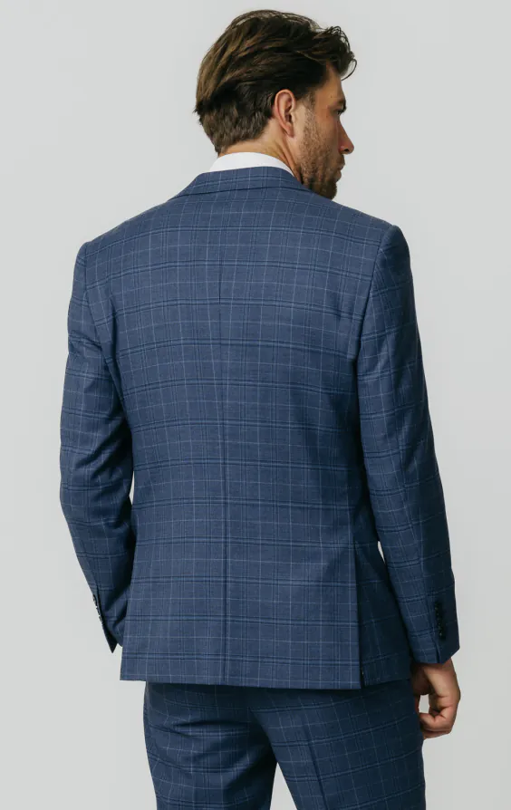 Blue Check Suit Jacket - photo 5 Blue Check Suit Jacket - photo 5