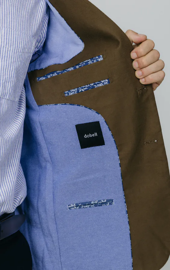 Taupe Moleskin Jacket thumbnail 5