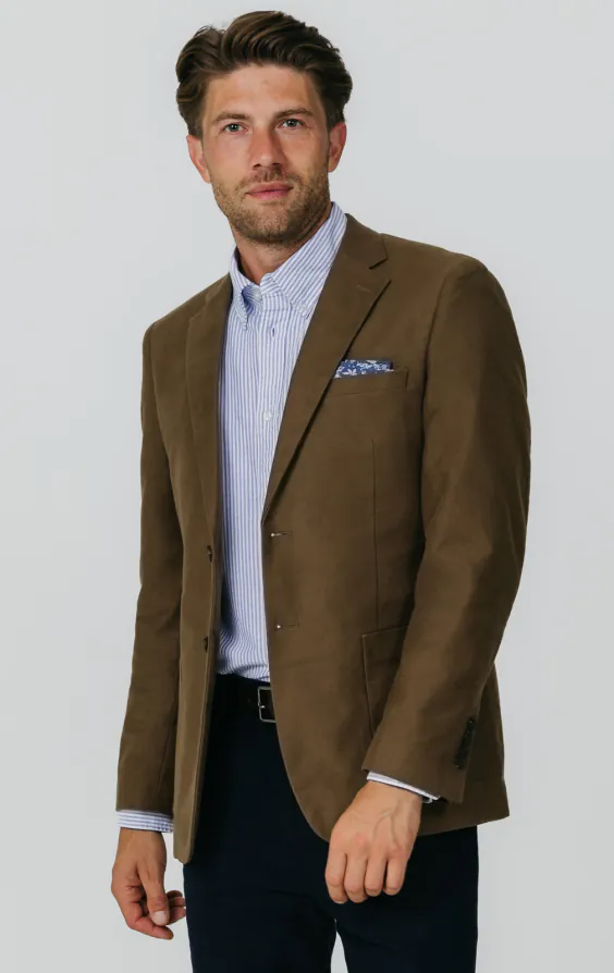 Taupe Moleskin Jacket primary image