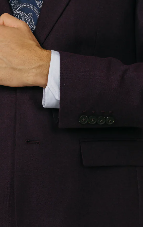 Blackberry Twill Suit Jacket - photo 4 Blackberry Twill Suit Jacket - photo 4