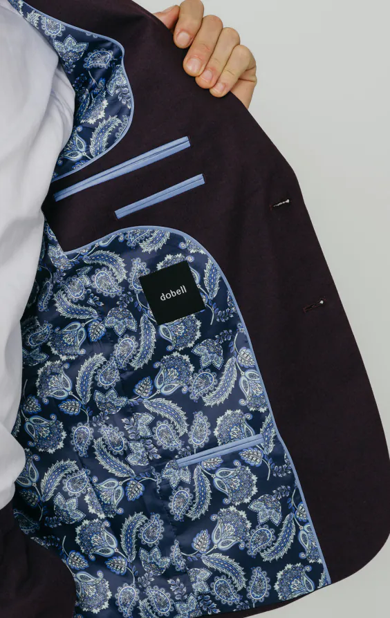 Blackberry Twill Suit Jacket - photo 6 Blackberry Twill Suit Jacket - photo 6