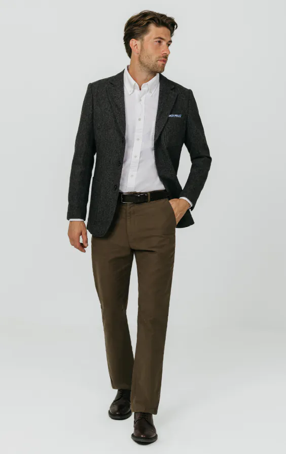 Grey Barleycorn Tweed Jacket - photo 1
