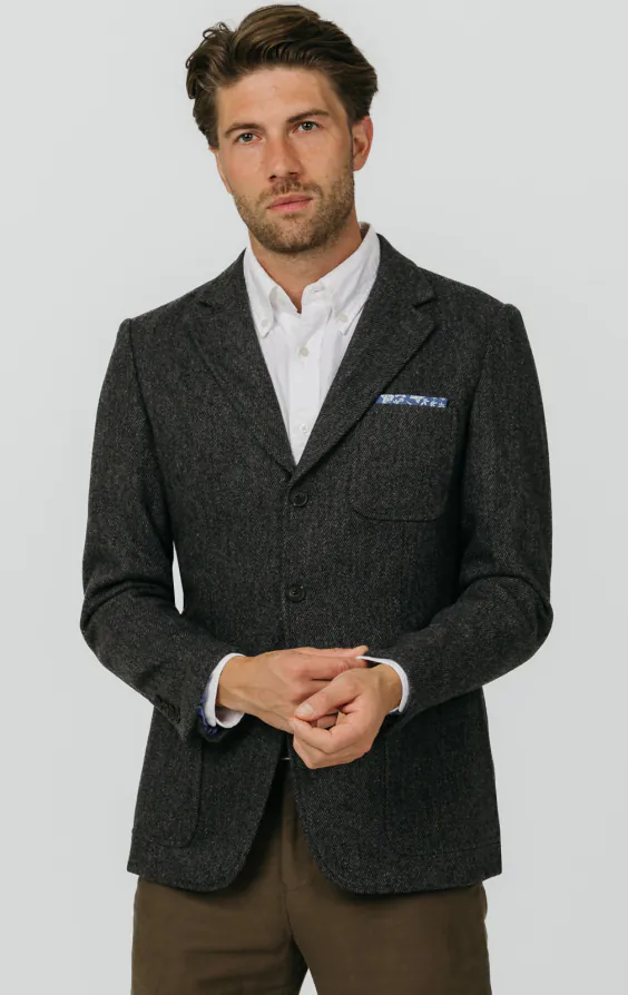 Grey Barleycorn Tweed Jacket