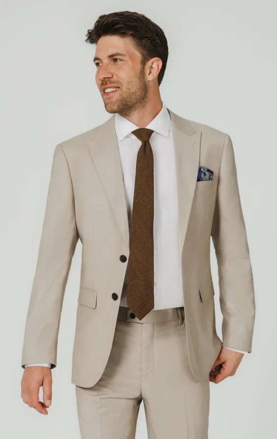 Stone Sharkskin Suit Jacket Stone Sharkskin Suit Jacket