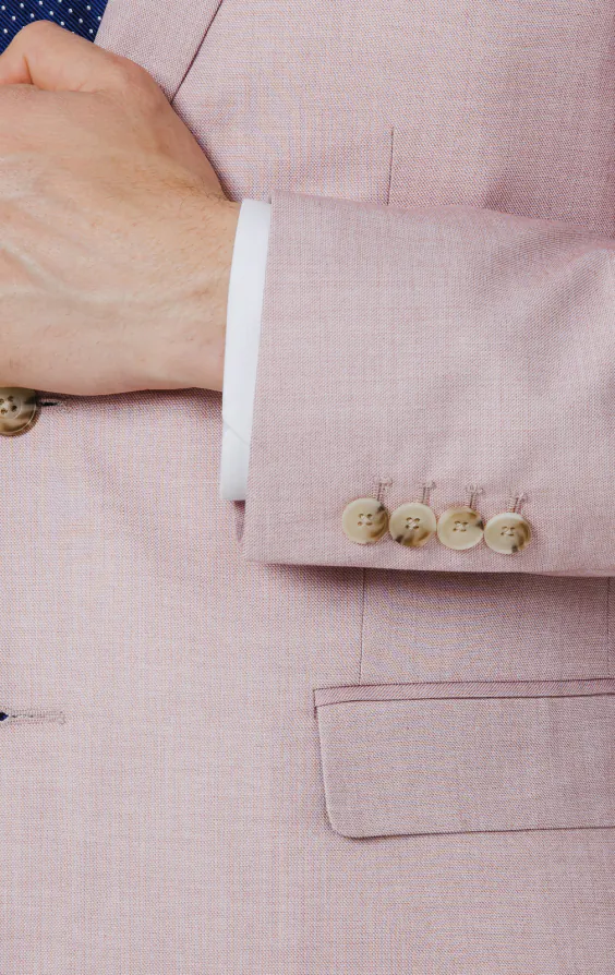 Rose Pink Sharkskin Suit Jacket - photo 2 Rose Pink Sharkskin Suit Jacket - photo 2