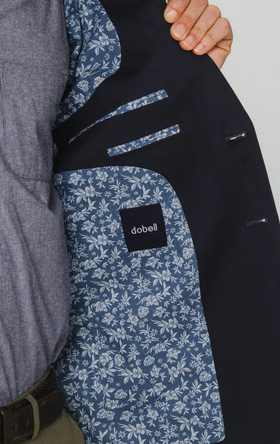 Navy Cotton Twill Jacket - photo 4 Navy Cotton Twill Jacket - photo 4