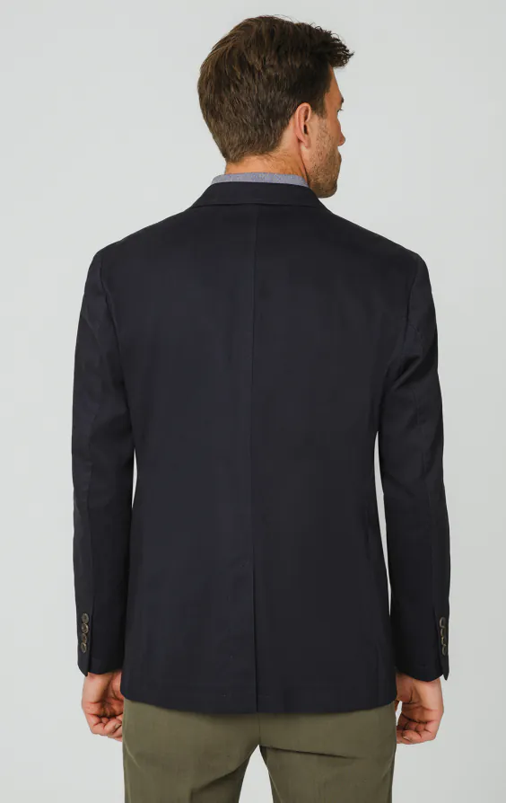 Navy Cotton Twill Jacket - photo 5 Navy Cotton Twill Jacket - photo 5