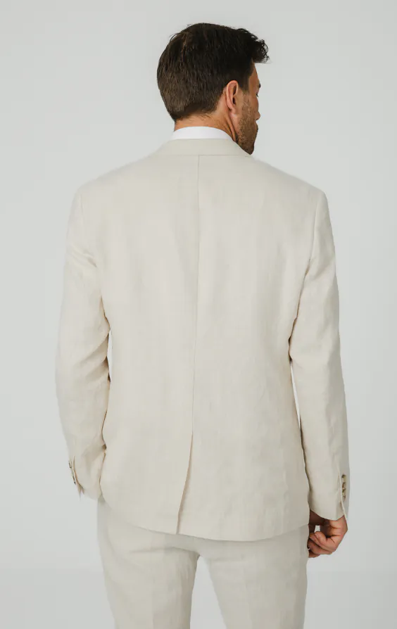 Cream Pure Linen Suit - photo 5 Cream Pure Linen Suit - photo 5