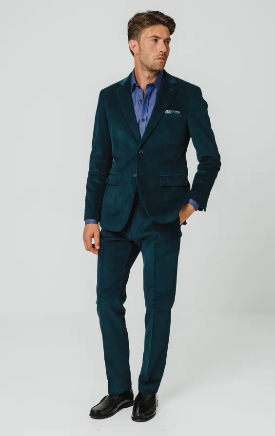 Teal Corduroy Jacket - photo 1 Teal Corduroy Jacket - photo 1