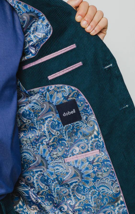 Teal Corduroy Jacket - photo 4 Teal Corduroy Jacket - photo 4