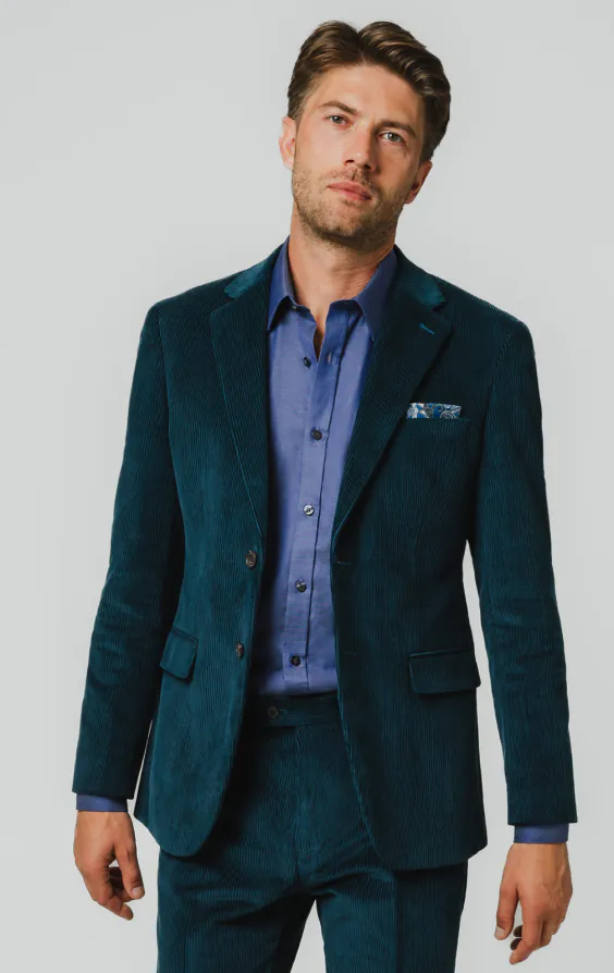 Teal Corduroy Jacket Teal Corduroy Jacket
