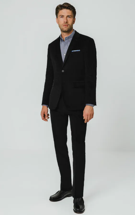 Black Corduroy Jacket - photo 1 Black Corduroy Jacket - photo 1