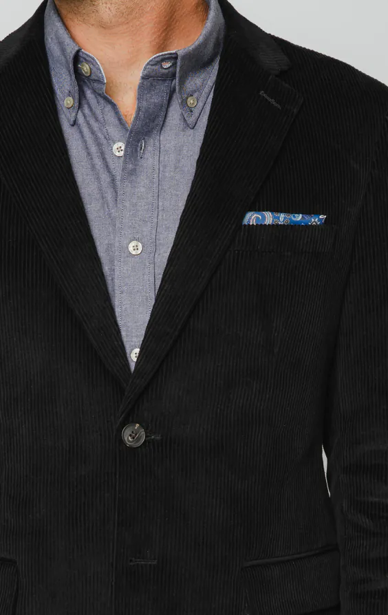 Black Corduroy Jacket - photo 3 Black Corduroy Jacket - photo 3