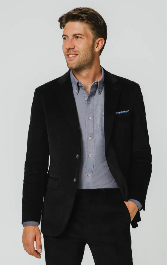 Black Corduroy Jacket Black Corduroy Jacket