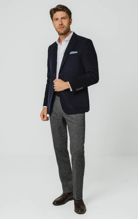 Navy Needlecord Jacket - photo 1 Navy Needlecord Jacket - photo 1