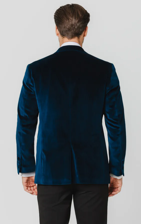 Teal Velvet Jacket - photo 7 Teal Velvet Jacket - photo 7