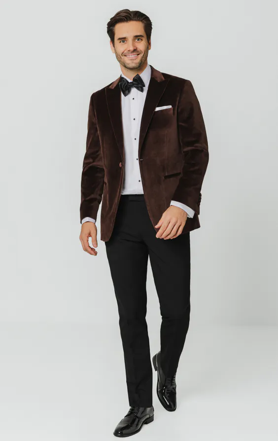 Brown Velvet Jacket - photo 3 Brown Velvet Jacket - photo 3