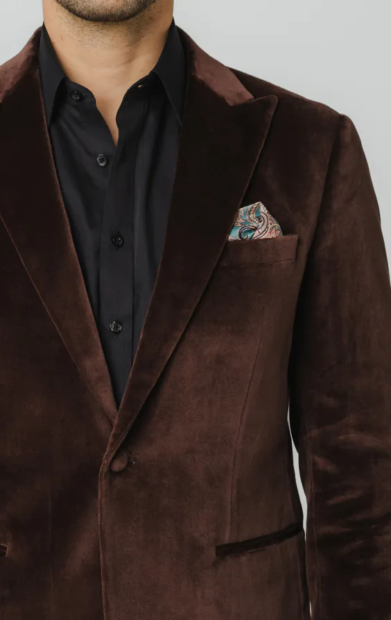 Brown Velvet Jacket - photo 5 Brown Velvet Jacket - photo 5