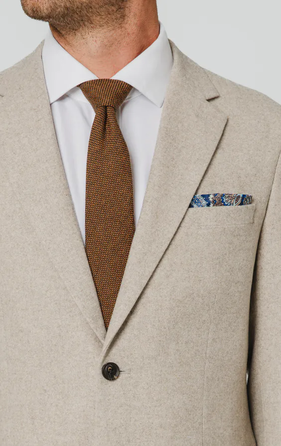 Stone Donegal Tweed Suit Jacket - photo 3 Stone Donegal Tweed Suit Jacket - photo 3