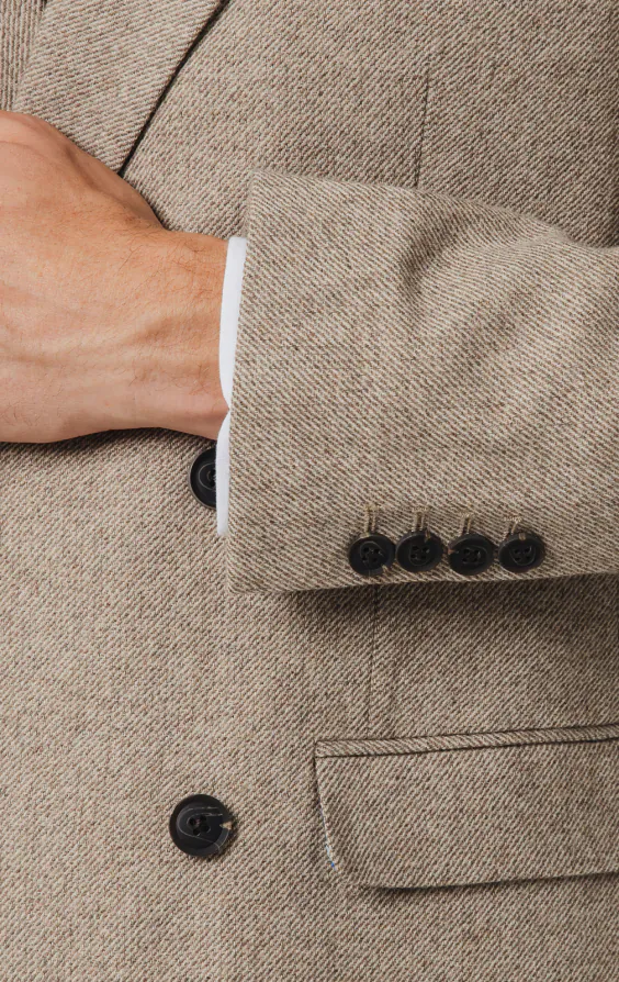 Camel Twill Tweed Suit - photo 2 Camel Twill Tweed Suit - photo 2