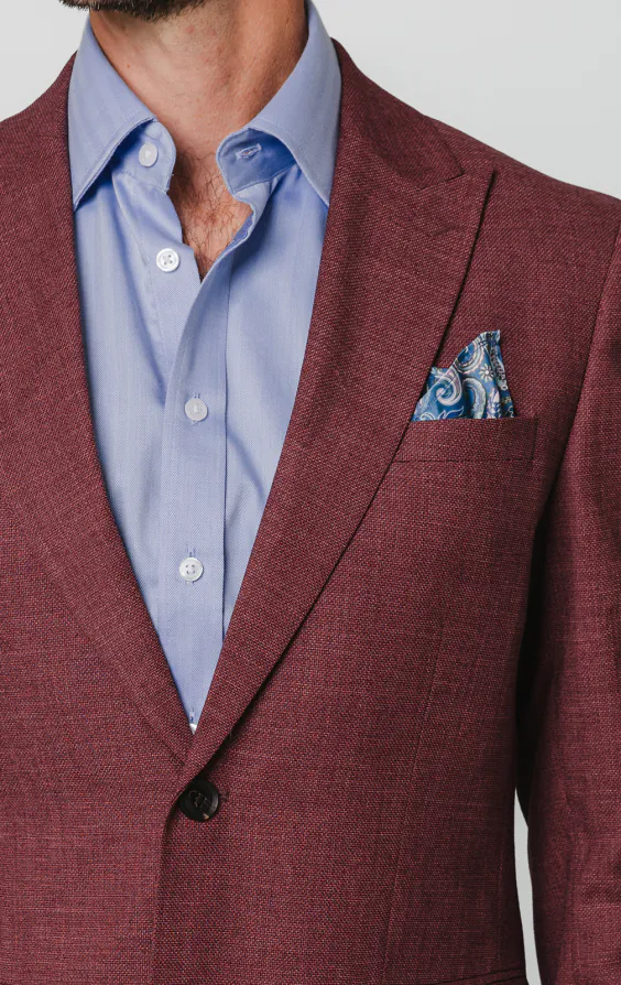 Mulberry Textured Suit Jacket - photo 3 Mulberry Textured Suit Jacket - photo 3