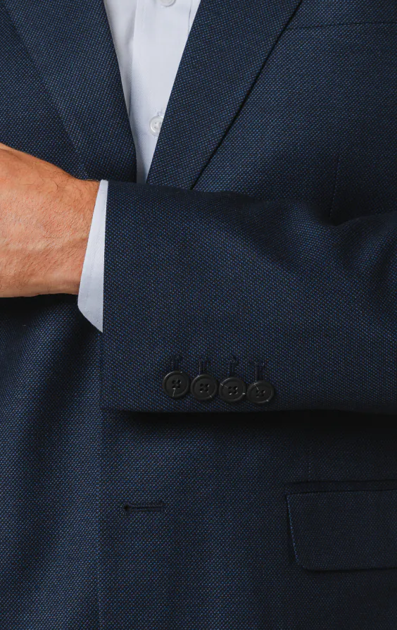 Navy Birdseye Suit - photo 2 Navy Birdseye Suit - photo 2