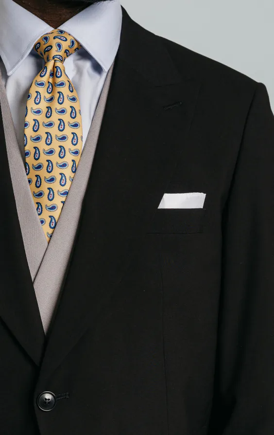 Ascot Package Black Morning Suit with Dove Grey Waistcoat - photo 3 Ascot Package Black Morning Suit with Dove Grey Waistcoat - photo 3