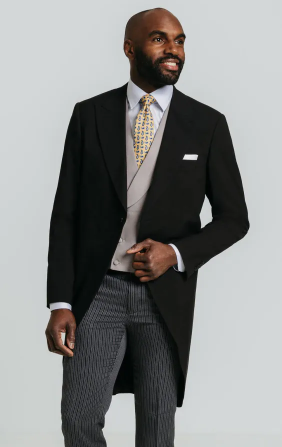 Black Morning Suit Tailcoat