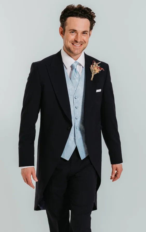Navy Blue Morning Tailcoat Navy Blue Morning Tailcoat