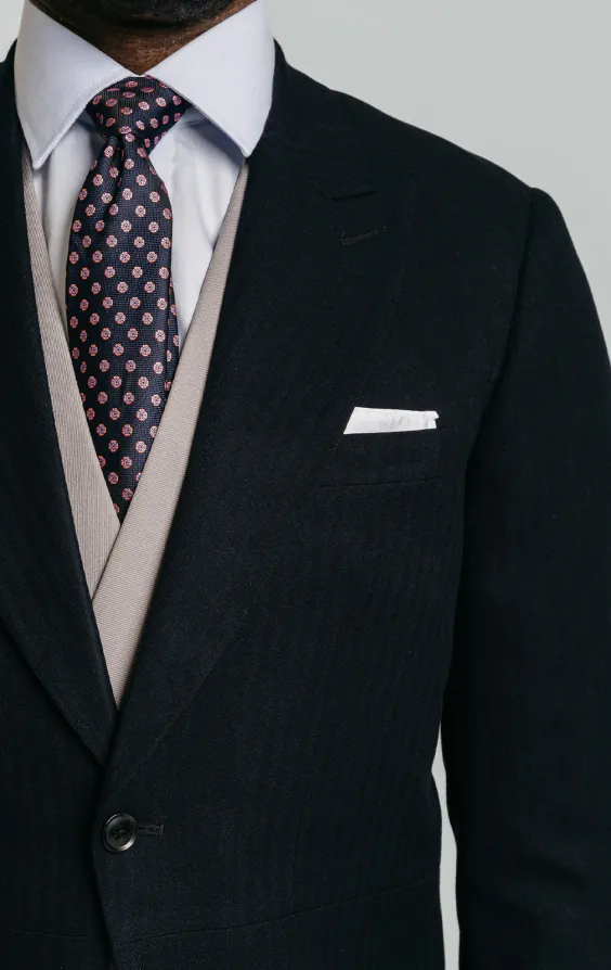 Ascot Package Navy Morning Suit with Dove Grey Waistcoat - photo 4 Ascot Package Navy Morning Suit with Dove Grey Waistcoat - photo 4