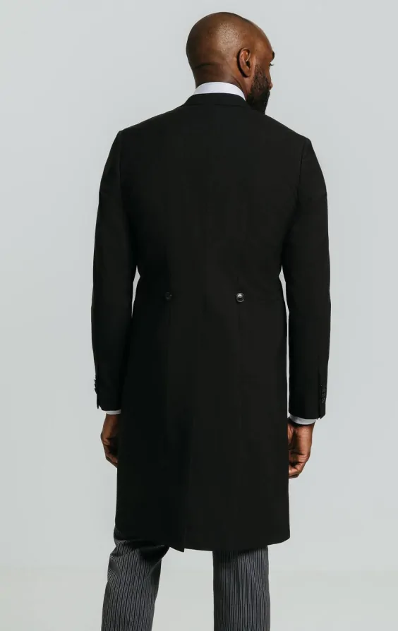 Black Slim Fit Morning Suit Tailcoat thumbnail 6