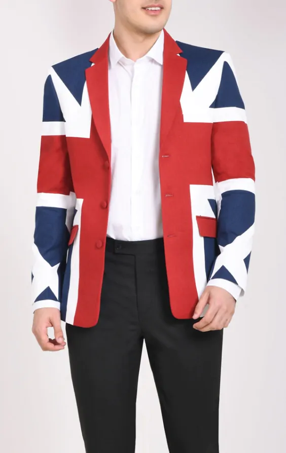 Union jack formal shirt new arrivals