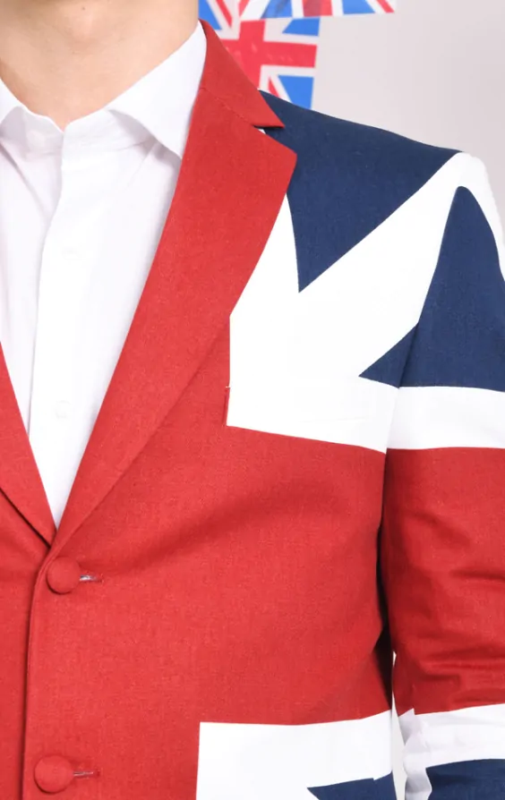 Union jack formal shirt on sale