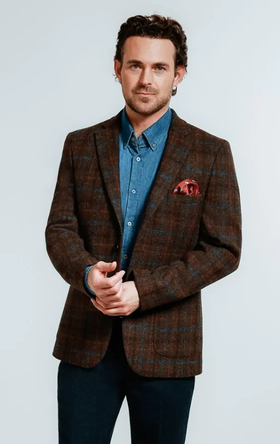 Check tweed jacket new arrivals