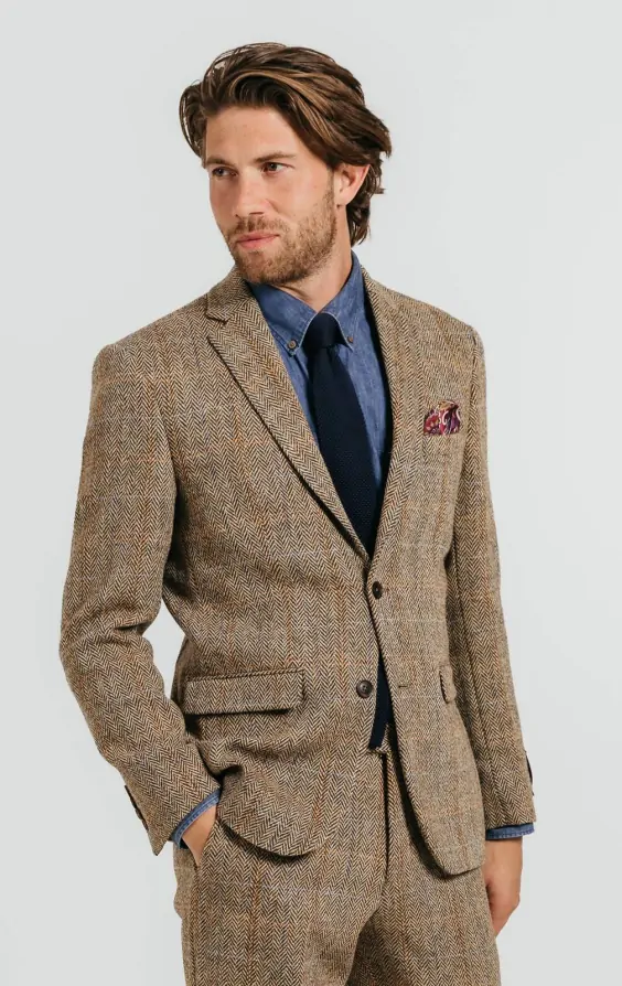 Windowpane tweed discount