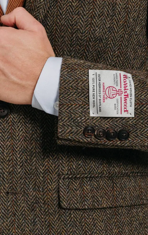 Veste homme coupe classique Harris Tweed® Stromay | LMDG - Le Marchand Veste homme coupe classique Harris Tweed® Stromay | LMDG - Le Marchand