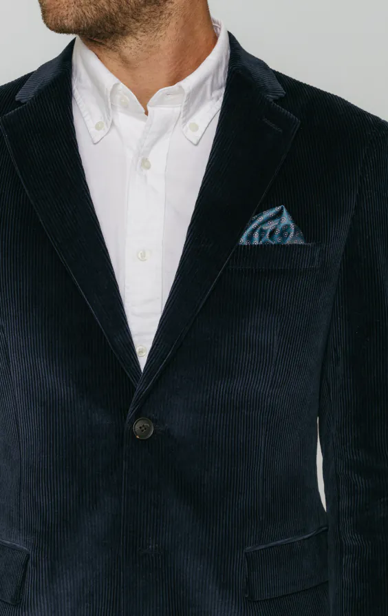 Navy Corduroy Jacket thumbnail 4