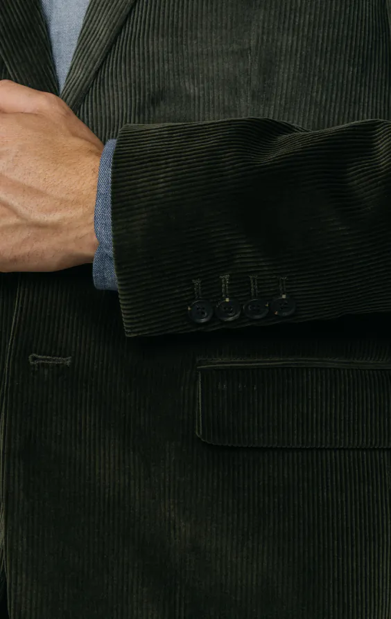 Green Corduroy Suit thumbnail 3