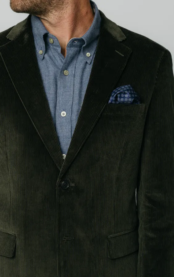 Green Corduroy Suit thumbnail 4