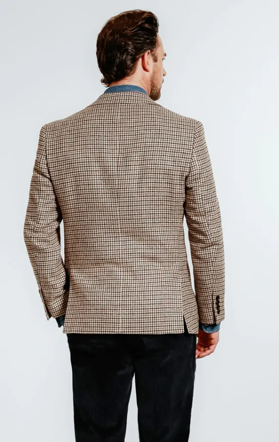 Dogtooth tweed jacket discount