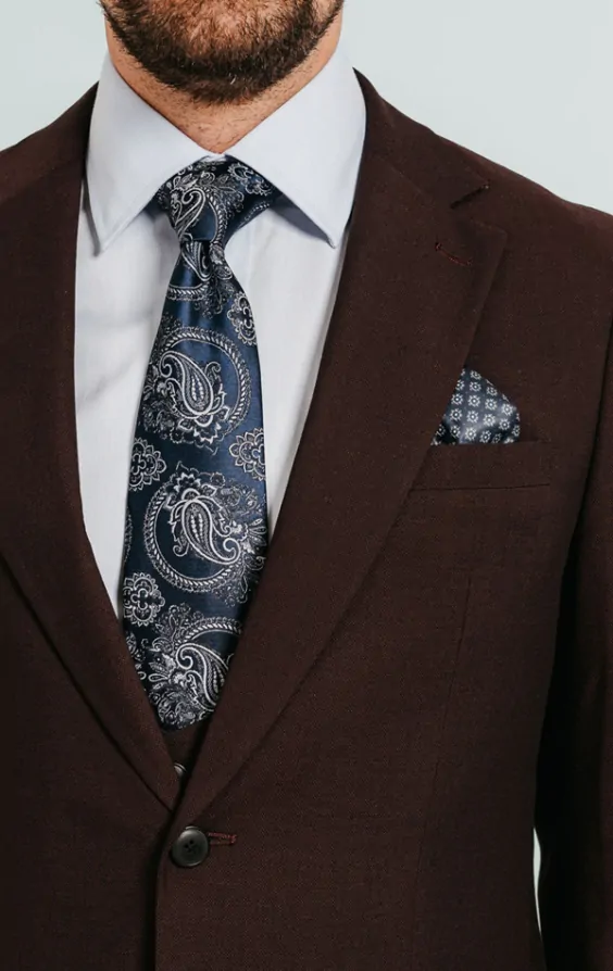 Burgundy Suit thumbnail 5