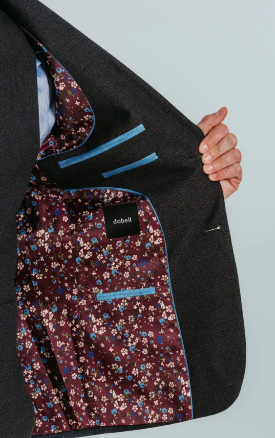 Charcoal Suit Jacket - photo 4