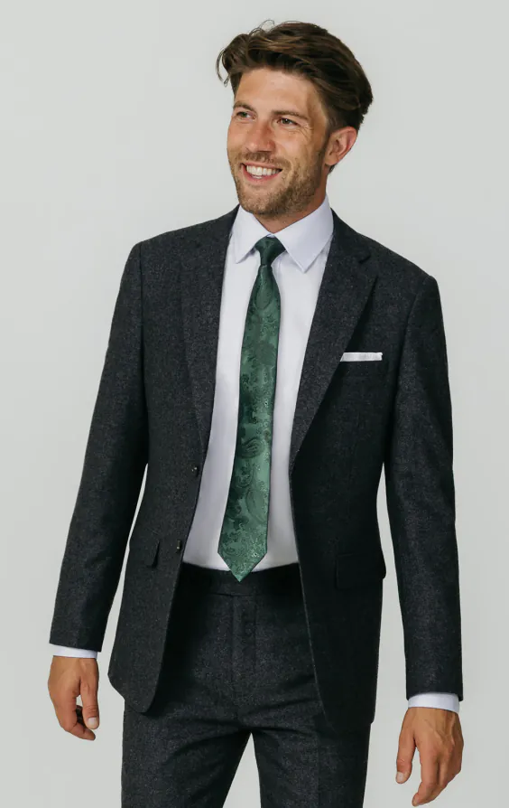 Grey Donegal Tweed Jacket