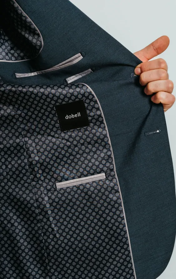 Teal Suit Jacket thumbnail 5