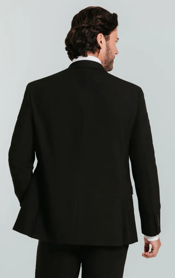 Black Slim Fit 3 Piece Suit - photo 2 Black Slim Fit 3 Piece Suit - photo 2
